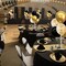 4 Set Black Gold Balloon Centerpieces for Table,Balloons Stand Kit for Black Gold Party Decorations Christmas Engagement 50th Birthday Anniversary New Year 2024 Graduation Decorations